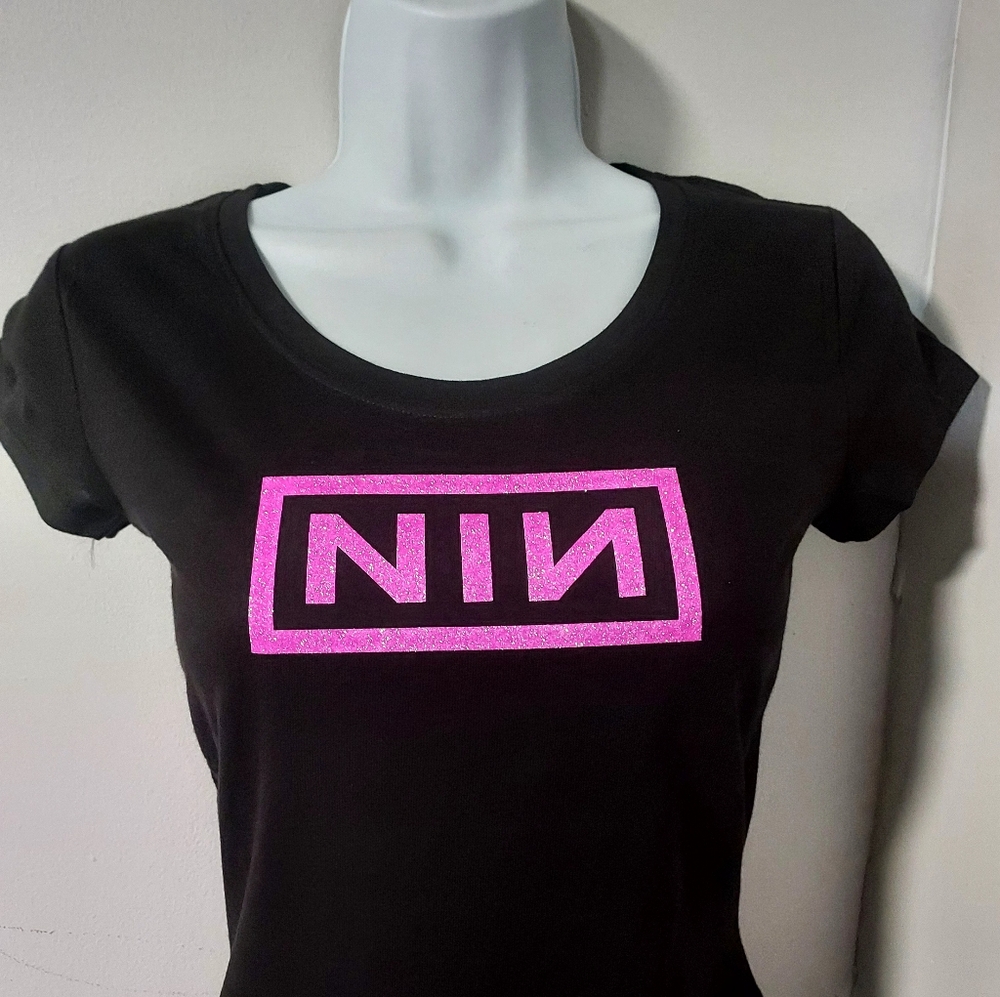 Nine inch nails shirt Nine inch nails baby tee nine inch nails nin crop top